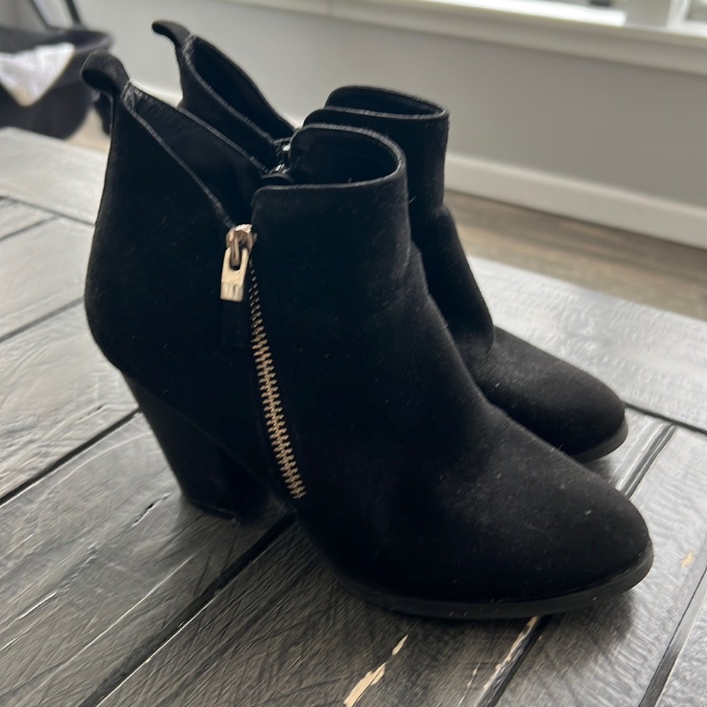 Black Suede - Call It Spring booties